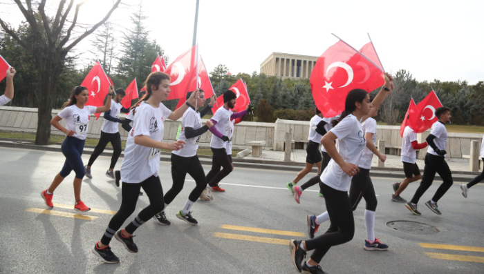 Büyük Atatürk Koşusu Ankara'da yapıldı