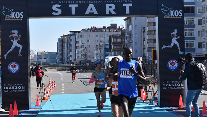 Türkiye Maraton Şampiyonası Trabzon'da yapıldı