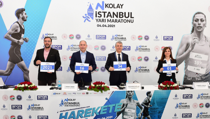 Yıldızlarla dolu İstanbul Yarı Maratonu 4 Nisan'da