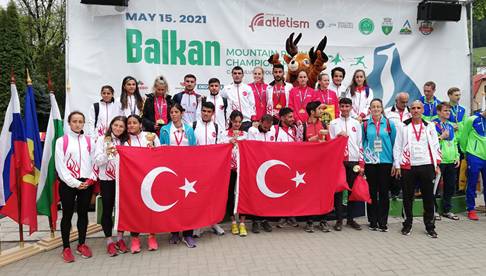 Balkan Dağ Koşusu'nda üç şampiyonluk