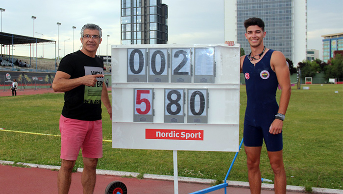 Ersu Şaşma Olimpiyat kotasını Ankara'da yakaladı!