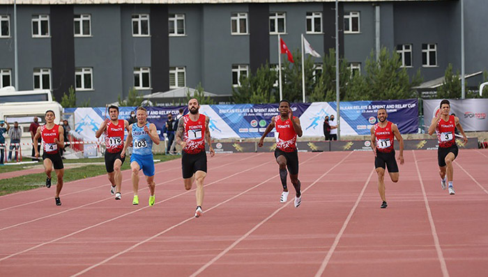 Erzurum'da Sprint Kupası rekorlarla kapandı