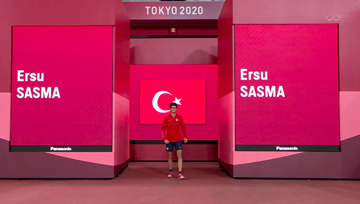 Ersu Şaşma Olimpiyat'ı 10. sırada tamamladı