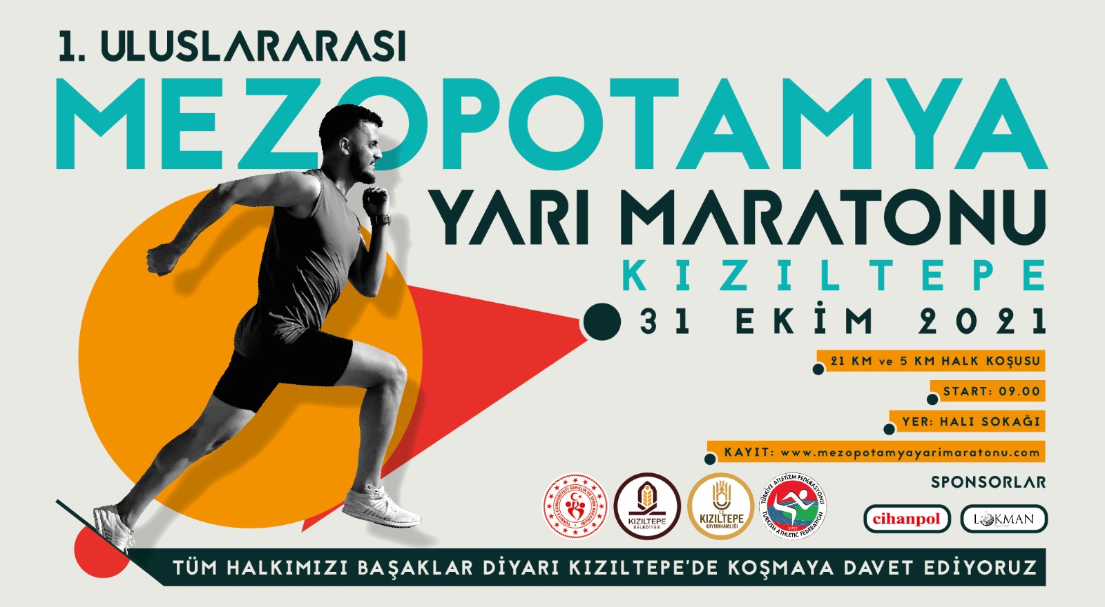 Mezopotamya yarı maratonu yapılacak