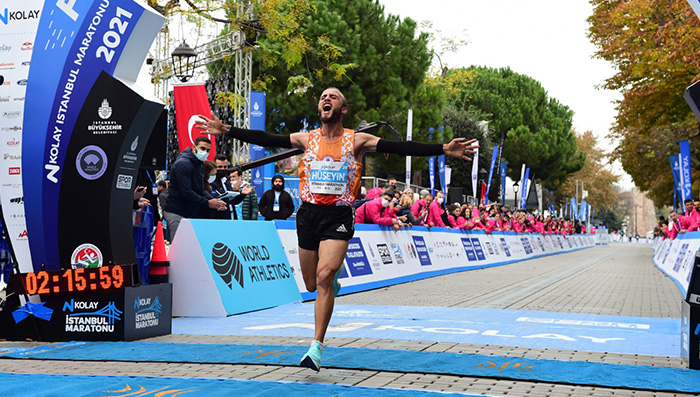 İstanbul'da 36 yıllık Türkiye U23 maraton rekoru yenilendi