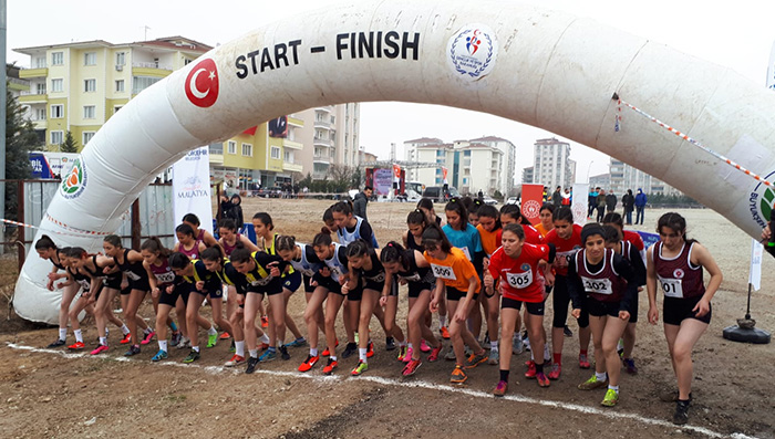 Türkiye Kros Ligi'nde ilk kademe Malatya'da yapıldı