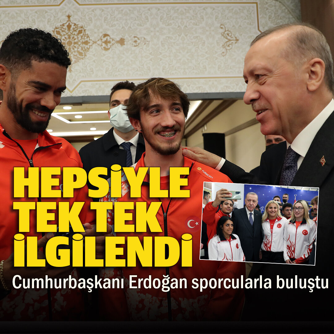 Cumhurbaşkanı Sporcularla İftarda Buluştu