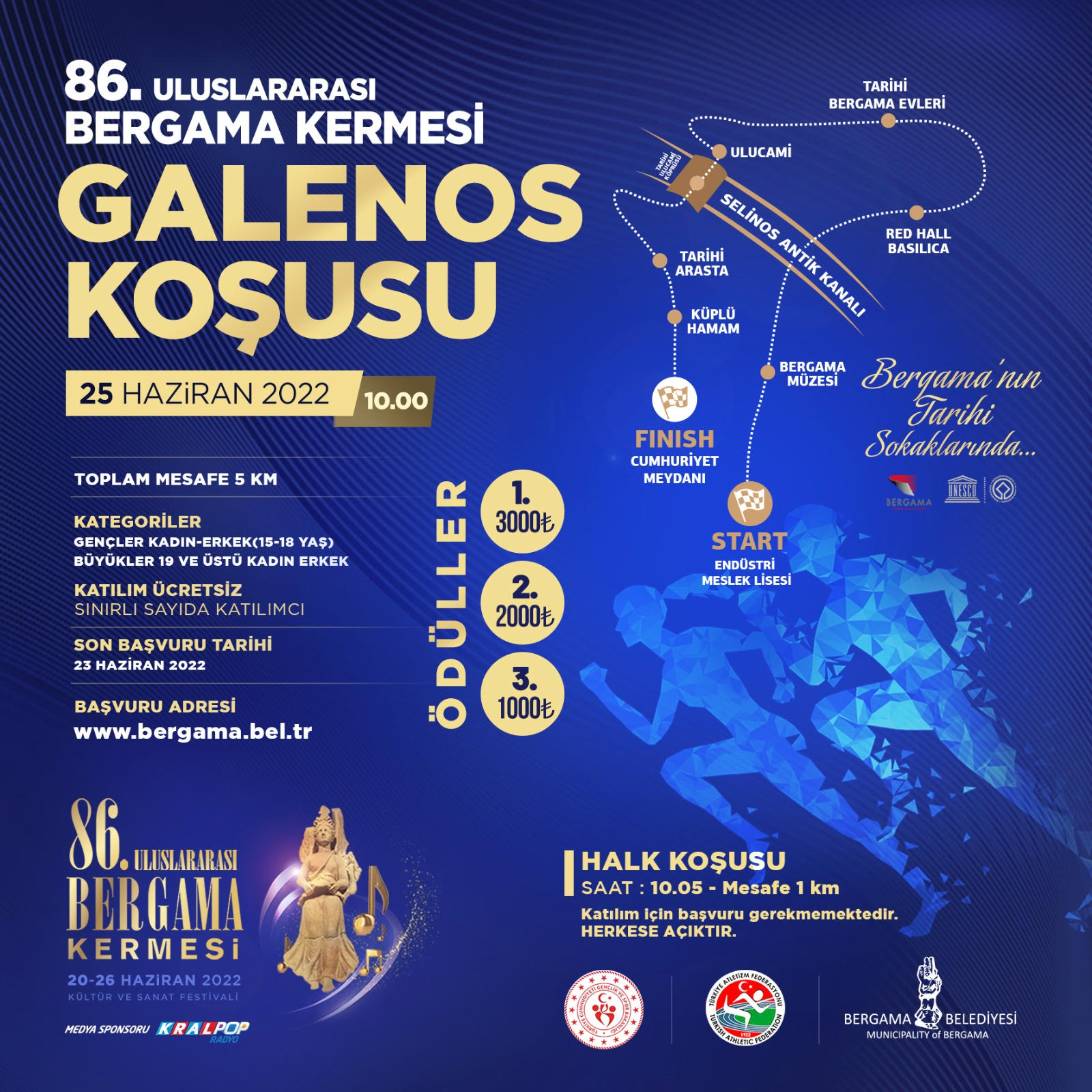 Galenos Koşusu 25 Haziran'da