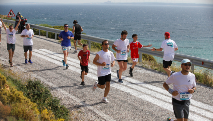 Bozcaada Yarı Maratonu üç yıl sonra yapıldı