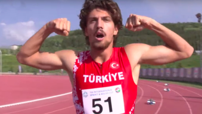 İsmail Nezir'den Türkiye U20 rekoru