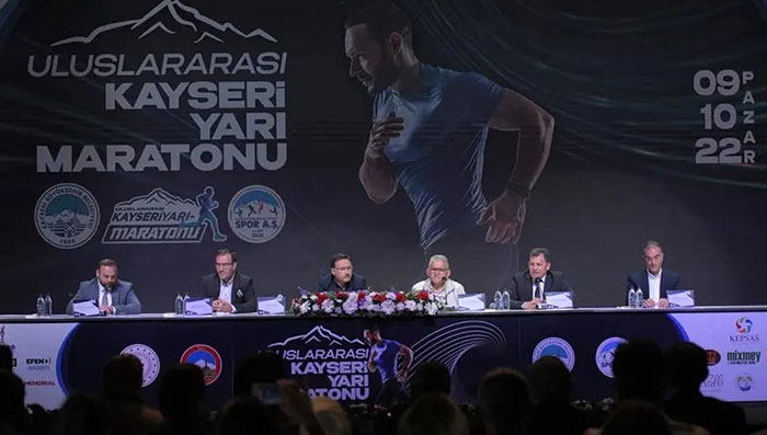 Kayseri Yarı Maratonu tanıtıldı