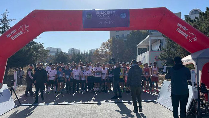 Bilkent Yol Koşusu'nun ilki yapıldı