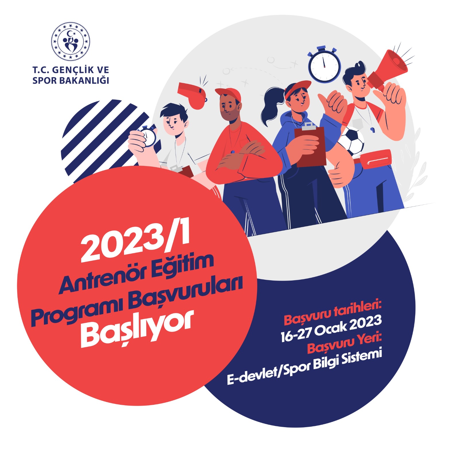 2023/1 Antrenör Eğitim Programı Başvuruları Başladı