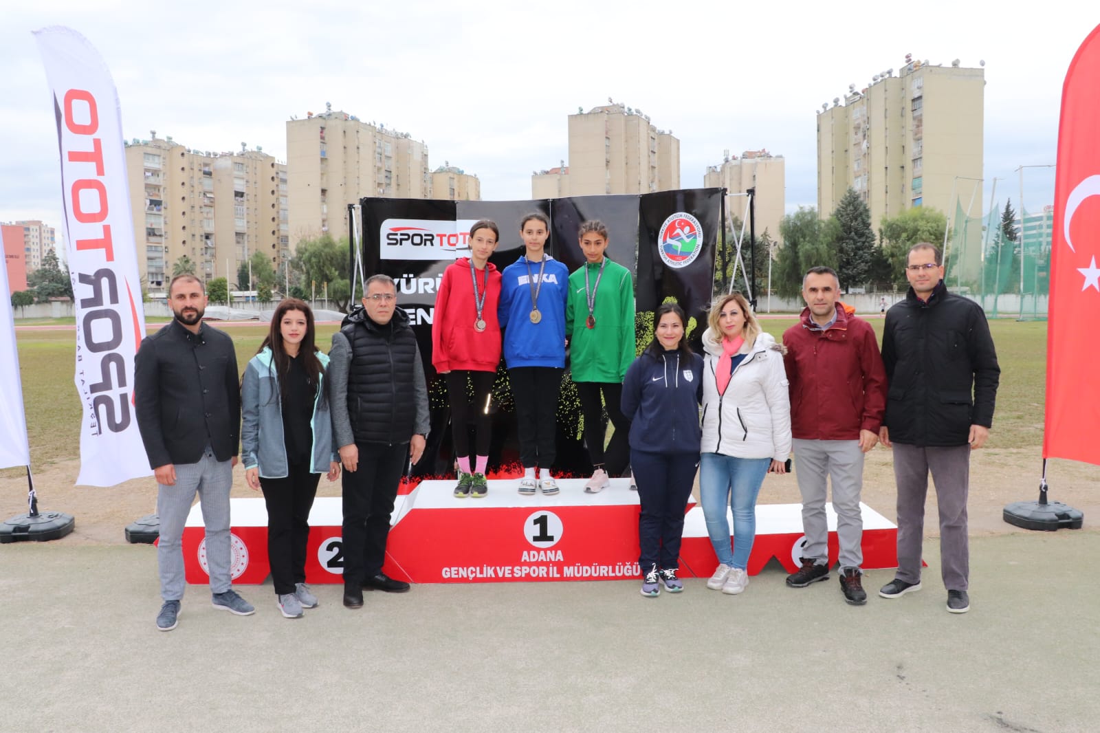 Yürüyüş Olimpik Deneme Yarışmaları Adana'da yapıldı