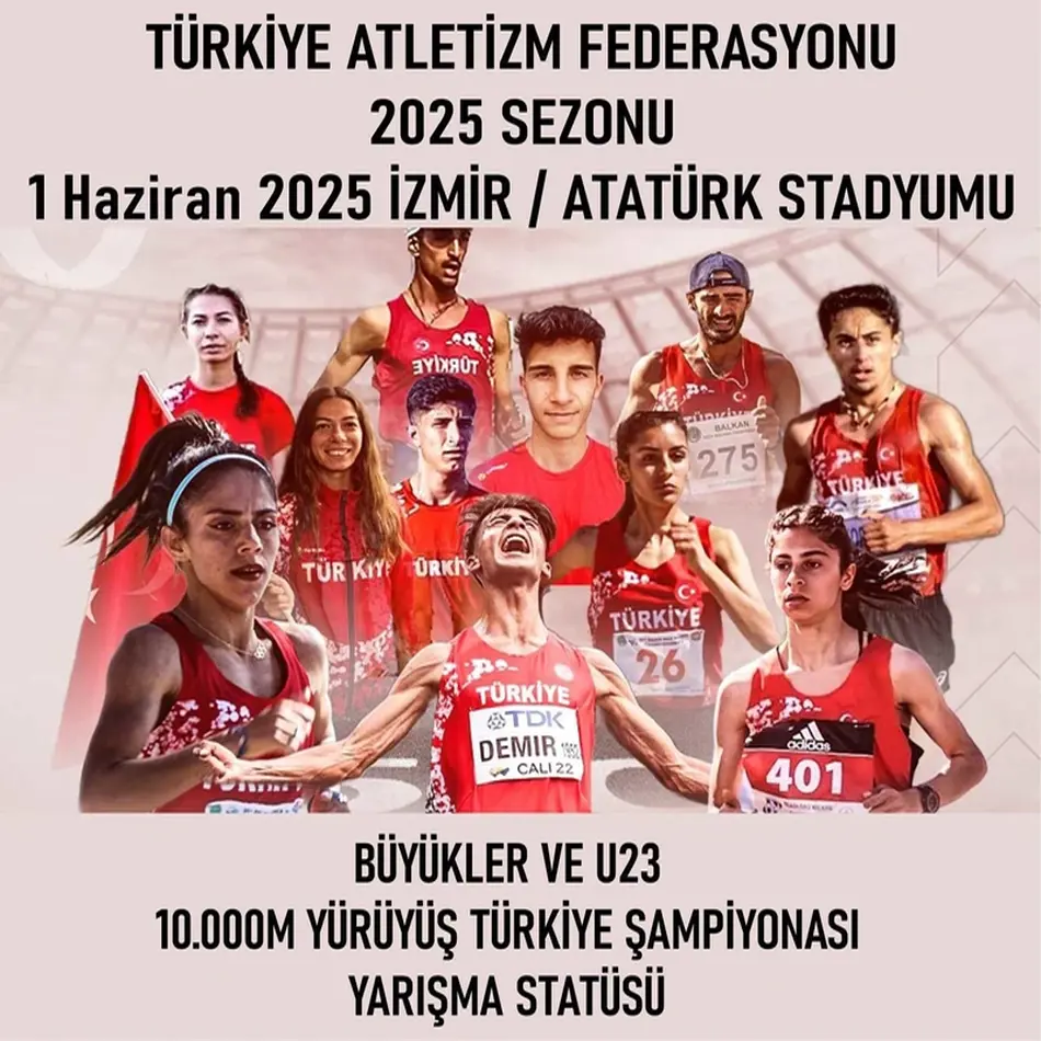 Büyükler ve U23 10.000M Yürüyüş TÜRKİYE ŞAMPİYONASI Yarışma Statüsü